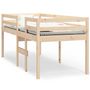 Voir la diapositive 2 : VIDAXL Lit haut sans matelas 90x200 cm bois de pin massif