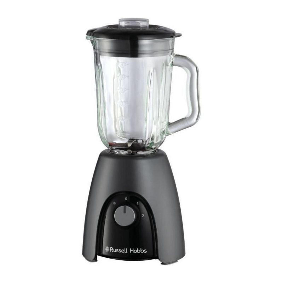 Russell Hobbs Blender - RUSSEL HOBBS - Desire Matte Charcoal - 650 W - 2 vitesses + Pulse - Noir