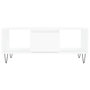 Voir la diapositive 5 : VIDAXL Table basse Blanc 90x50x36,5 cm Bois d'ingenierie
