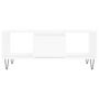 Voir la diapositive 5 : VIDAXL Table basse Blanc 90x50x36,5 cm Bois d'ingenierie