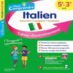 ITALIEN LV2 5E A 3E. CAHIER D'ENTRAINEMENT, Kerleroux Gabrielle