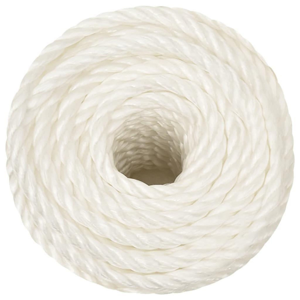 VIDAXL Corde de travail Blanc 12 mm 250 m polypropylene