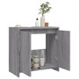 Voir la diapositive 4 : VIDAXL Armoire de bain Sonoma gris 60x33x61 cm Bois d'ingenierie
