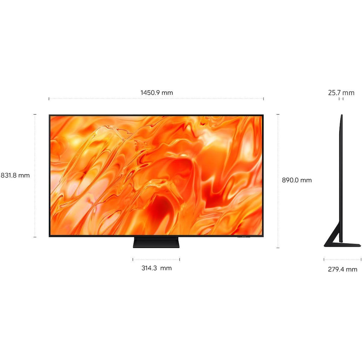 Samsung TV Mini Led NeoQLED TQ65QN74H 2026 4K AI (164 cm)