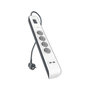 Voir la diapositive 3 : Belkin Parafoudre 4 prises parafoudres + 2 USB