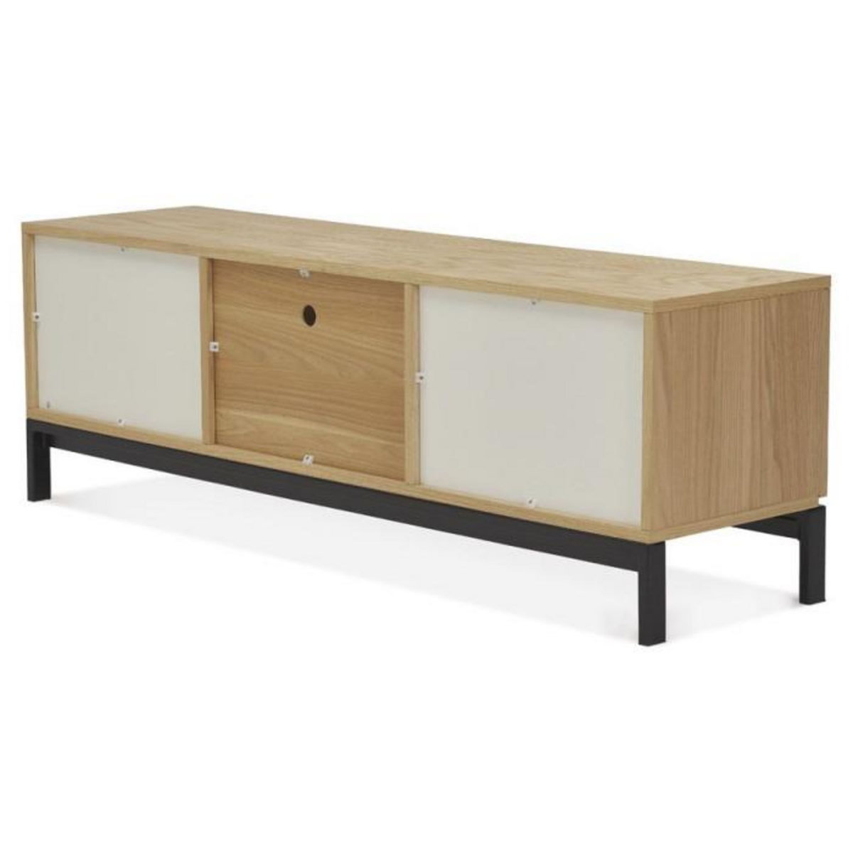 Paris Prix Meuble TV 2 Portes & 1 Tiroir  Kibo  150cm Naturel