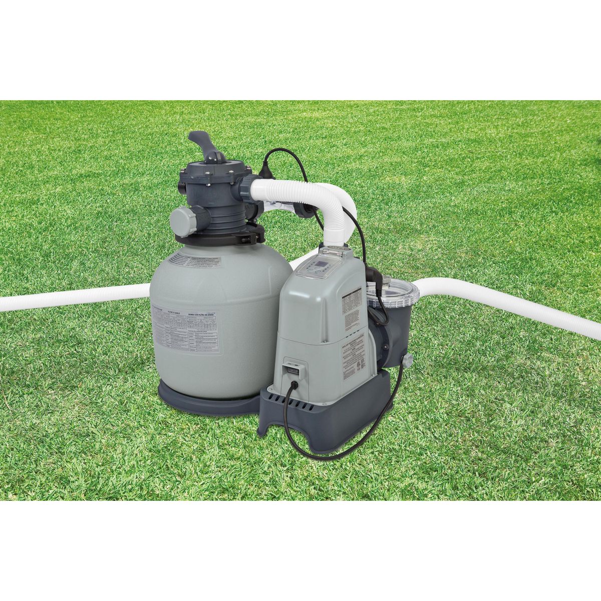 INTEX Filtre à sable + Ecostérilisateur + OEC