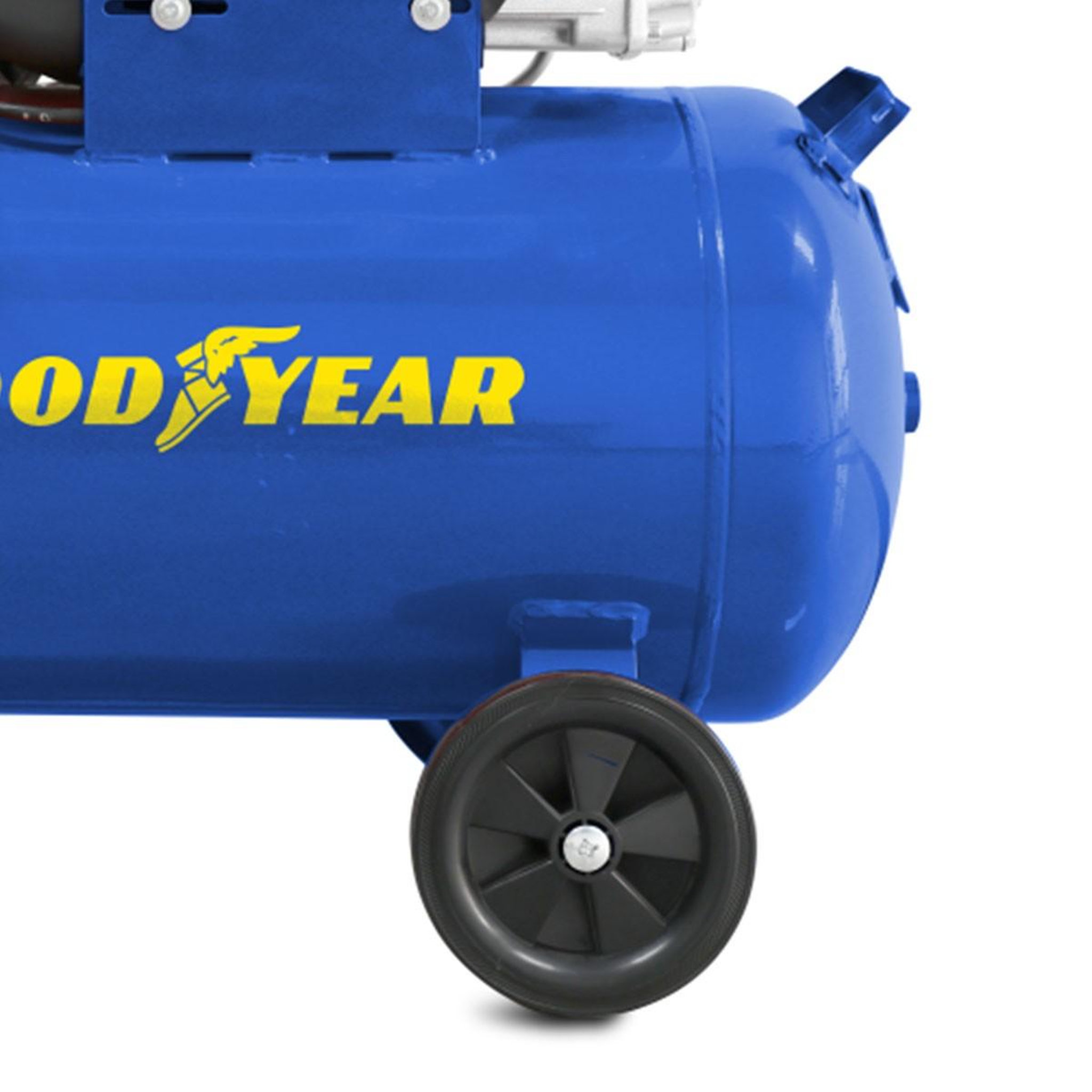 Voir la diapositive 3 : GOODYEAR Compresseur d'air silencieux 50 litres 8 bar 2cv 1.5kw 115 psi goodyear
