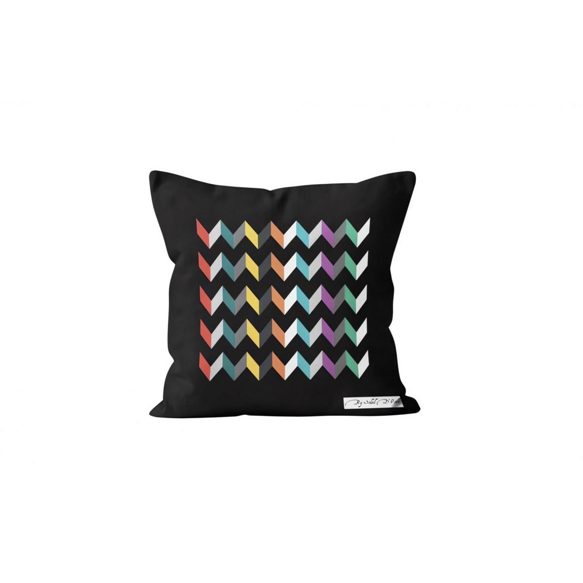 SOLEIL D'OCRE Housse de coussin JOCKER, par Soleil d'Ocre