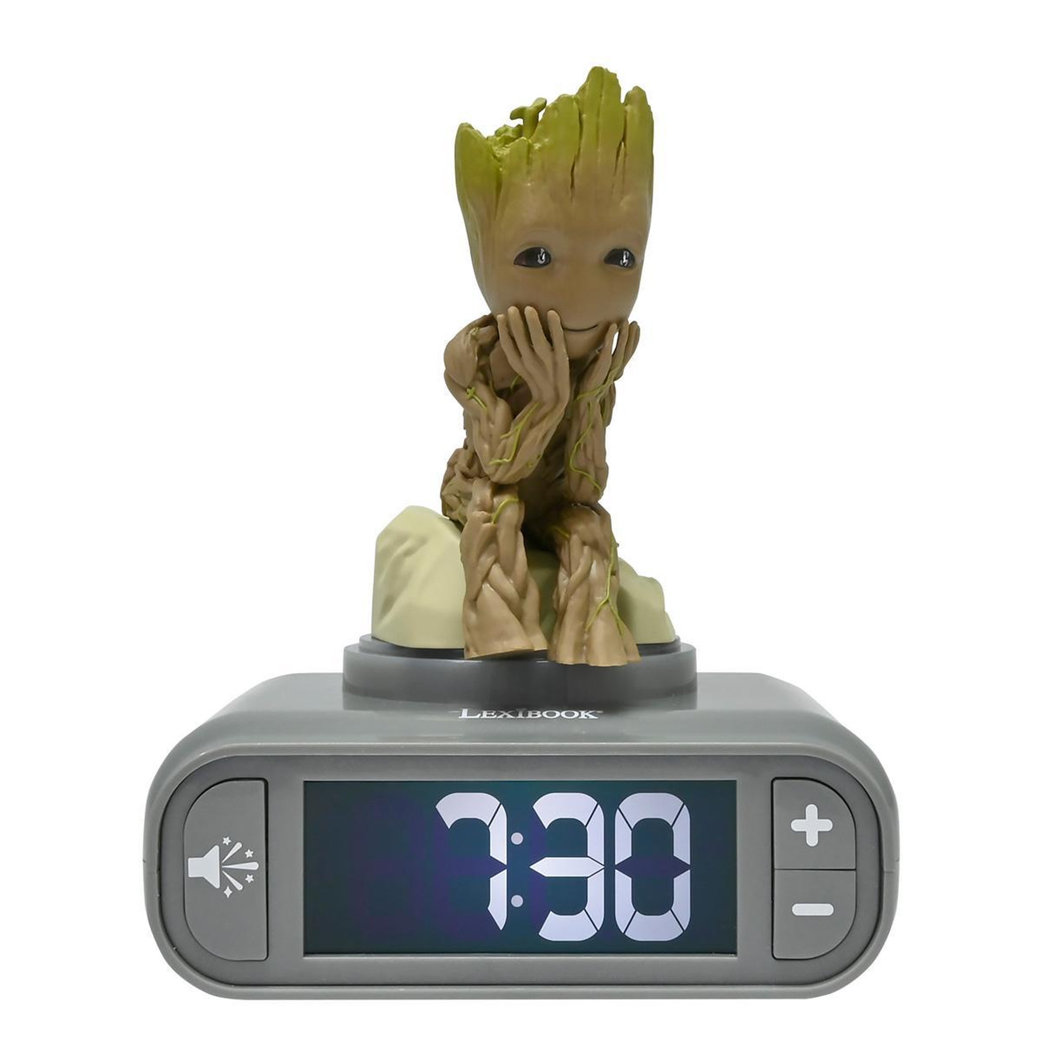 Lexibook Réveil avec veilleuse Groot des Gardiens de la Galaxie 3D