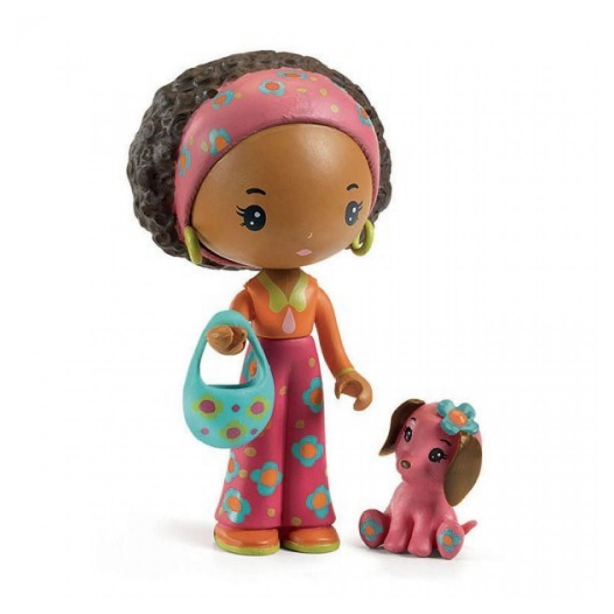 Djeco Tinyly - Figurine - Poppy  and  Nouky