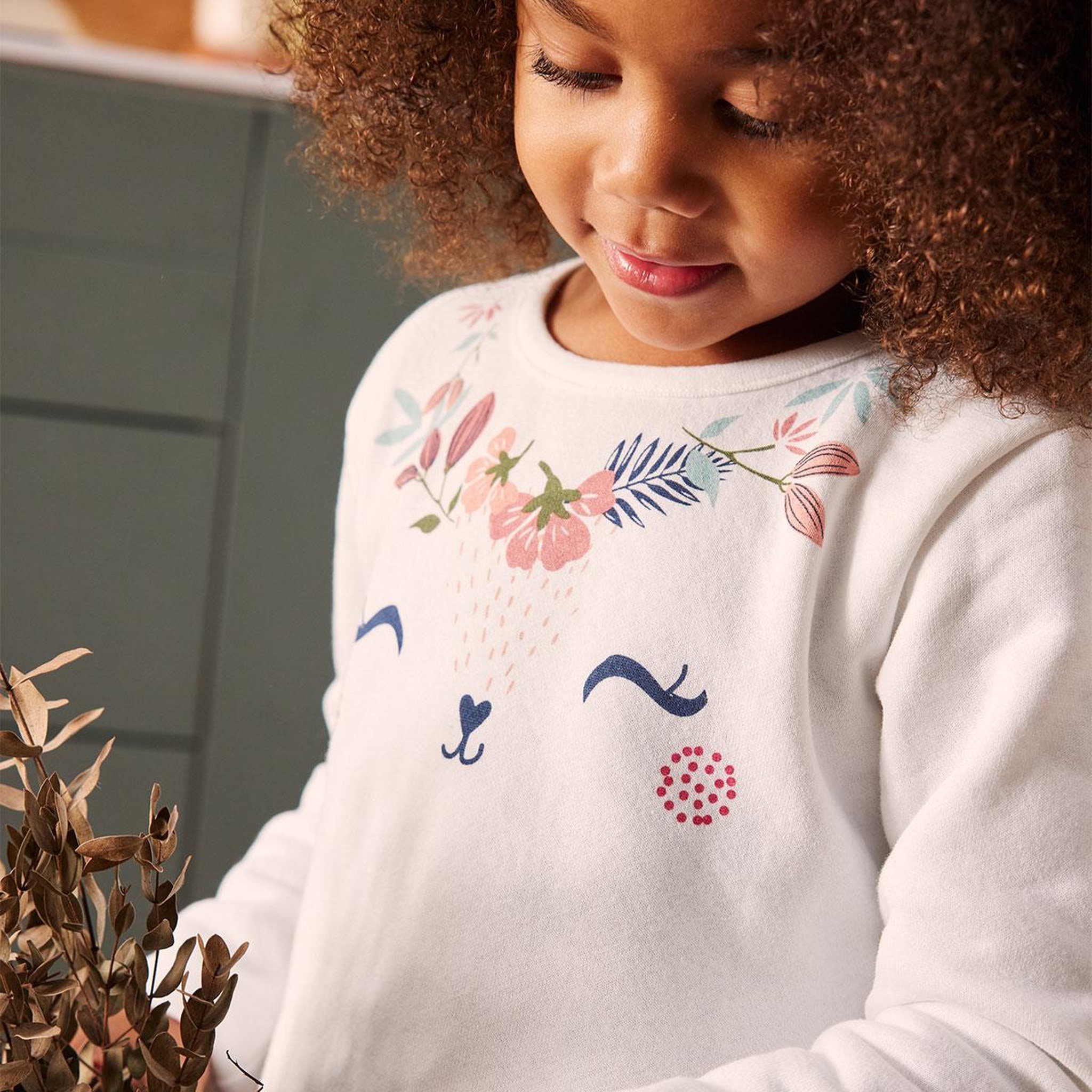 Voir la diapositive 5 : Petit Béguin Robe bébé en molleton fille Naya