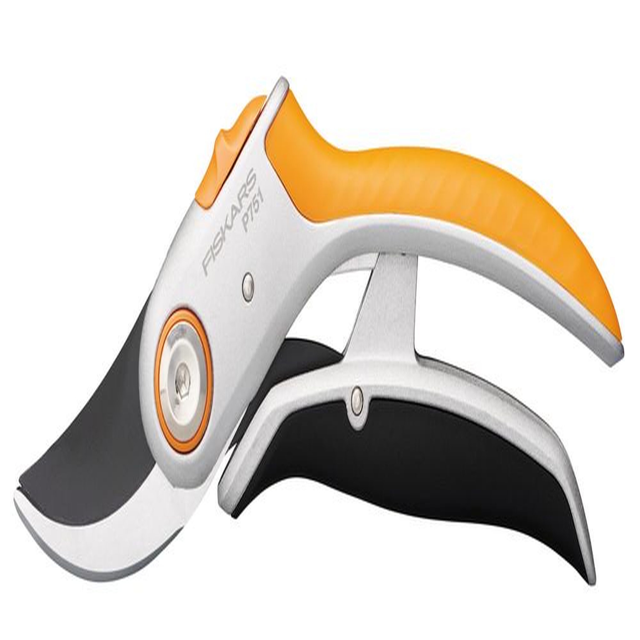 Fiskars Sécateur Plus P751 à lame franche en métal - Ø 24 mm - Power lever