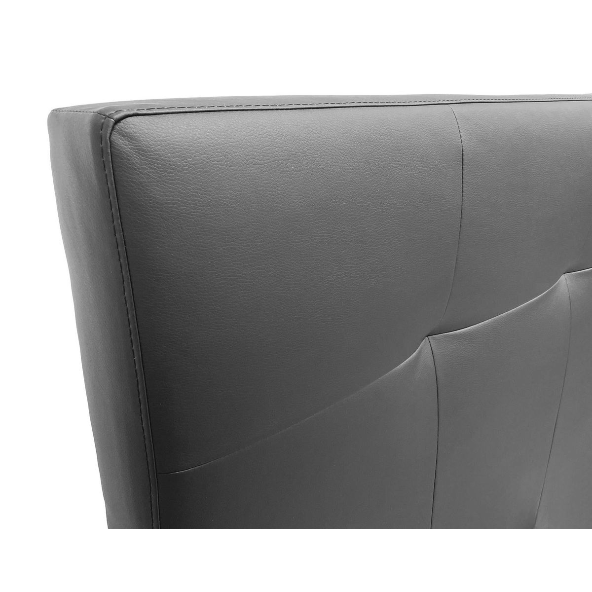 BEST MOBILIER Magritte - lit - 160x200 - sommier inclus - en simili