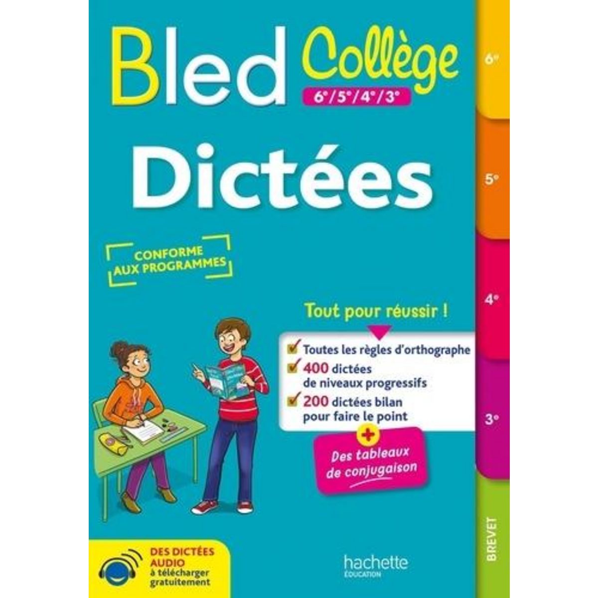 BLED COLLEGE DICTEES 6E/5E/4E/3E, Lisle Isabelle de