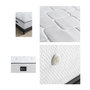 Voir la diapositive 4 : DEKO DREAM DEKO DREAM Ensemble matelas + sommier bois massif 160 x 200 - 700 ressorts ensachés - Ferme - HOTEL SANIPUR MULTIPOCKET
