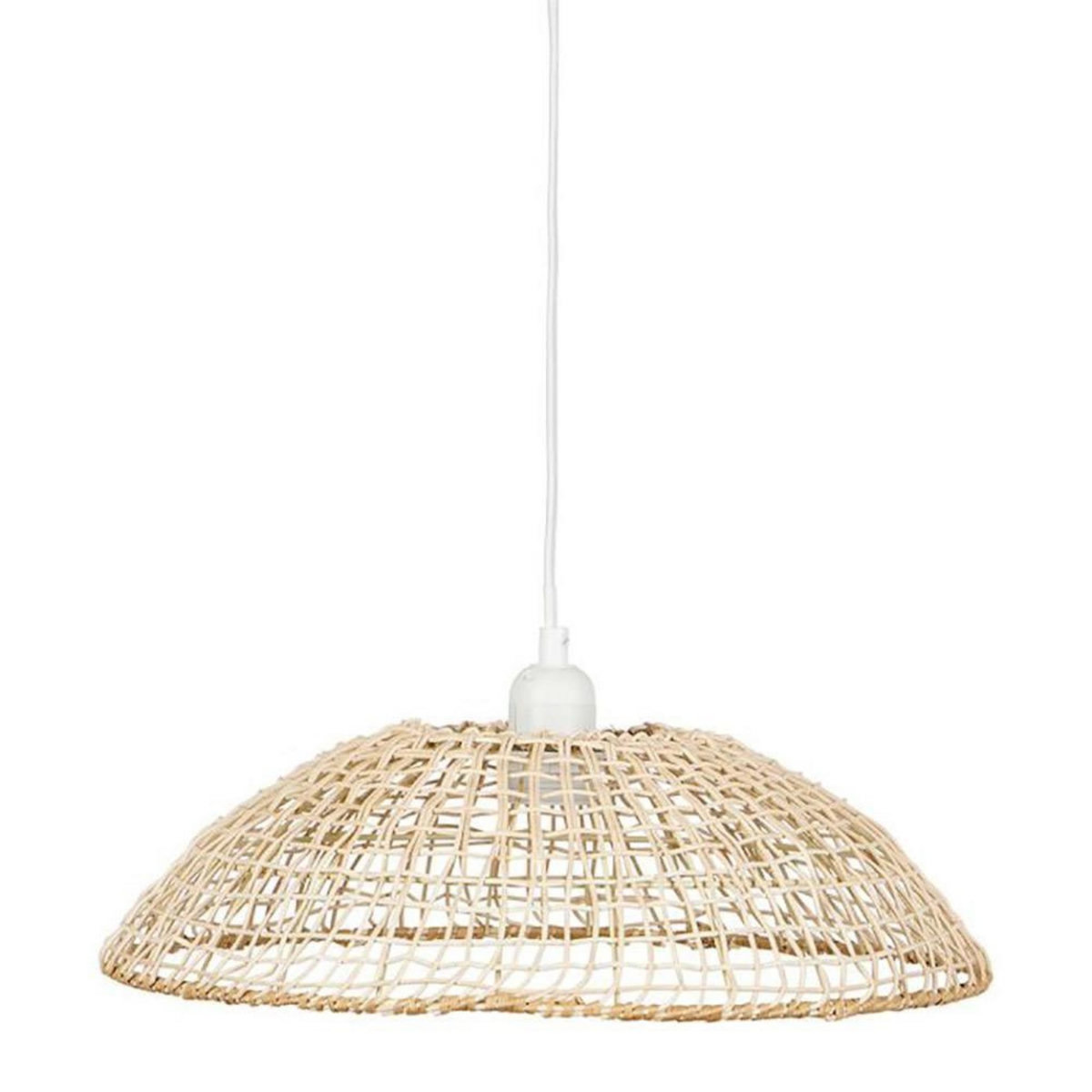 OSTARIA Suspension métal rotin Playa D37