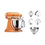 Voir la diapositive 1 : KitchenAid Robot pâtissier 5KSM175PSEHY Artisan Honey