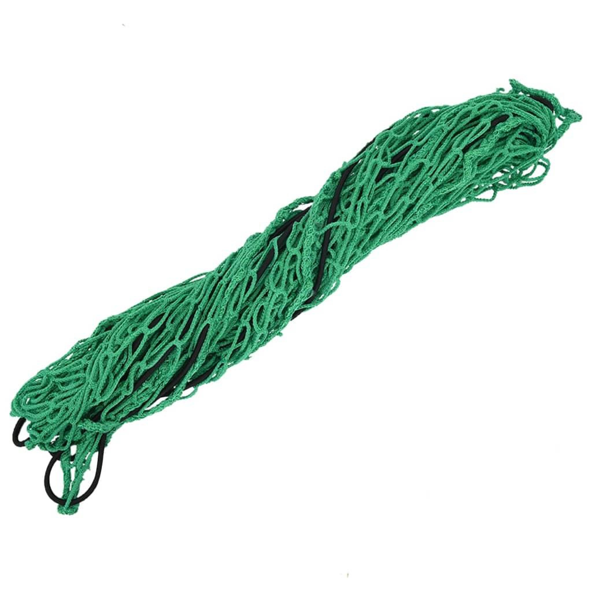 Voir la diapositive 2 : VIDAXL Filet pour remorque avec corde elastique vert 3,5x2,5 m PP