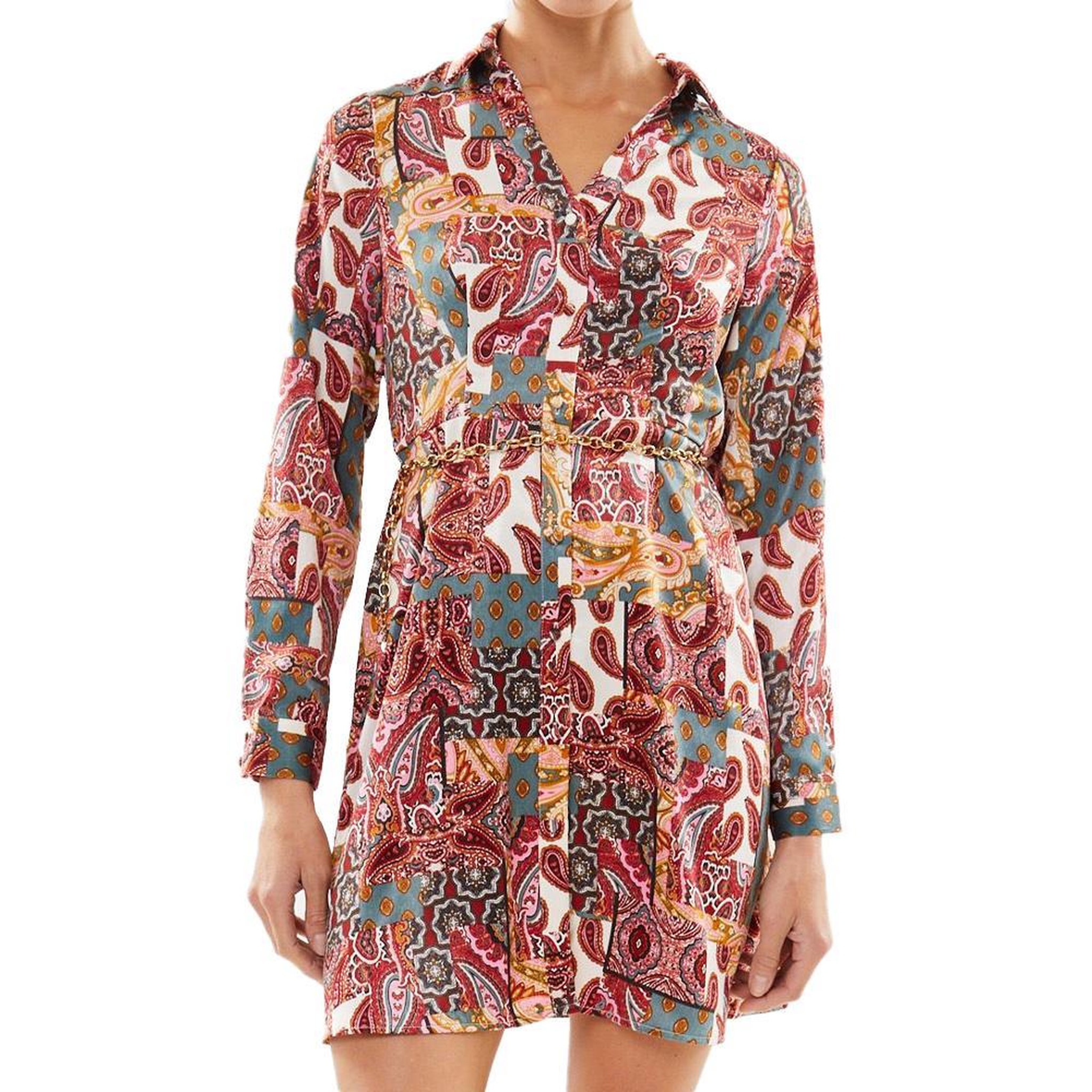 Vero Moda Robe  à Motifs Femme Vero Moda Dita. Coloris disponibles : Rouge