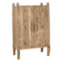 Voir la diapositive 1 : Paris Prix Armoire en Bois de Manguier  Silex  110cm Naturel
