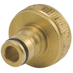 RAIN Nez de robinet femelle 1 en laiton 26 x 34 mm