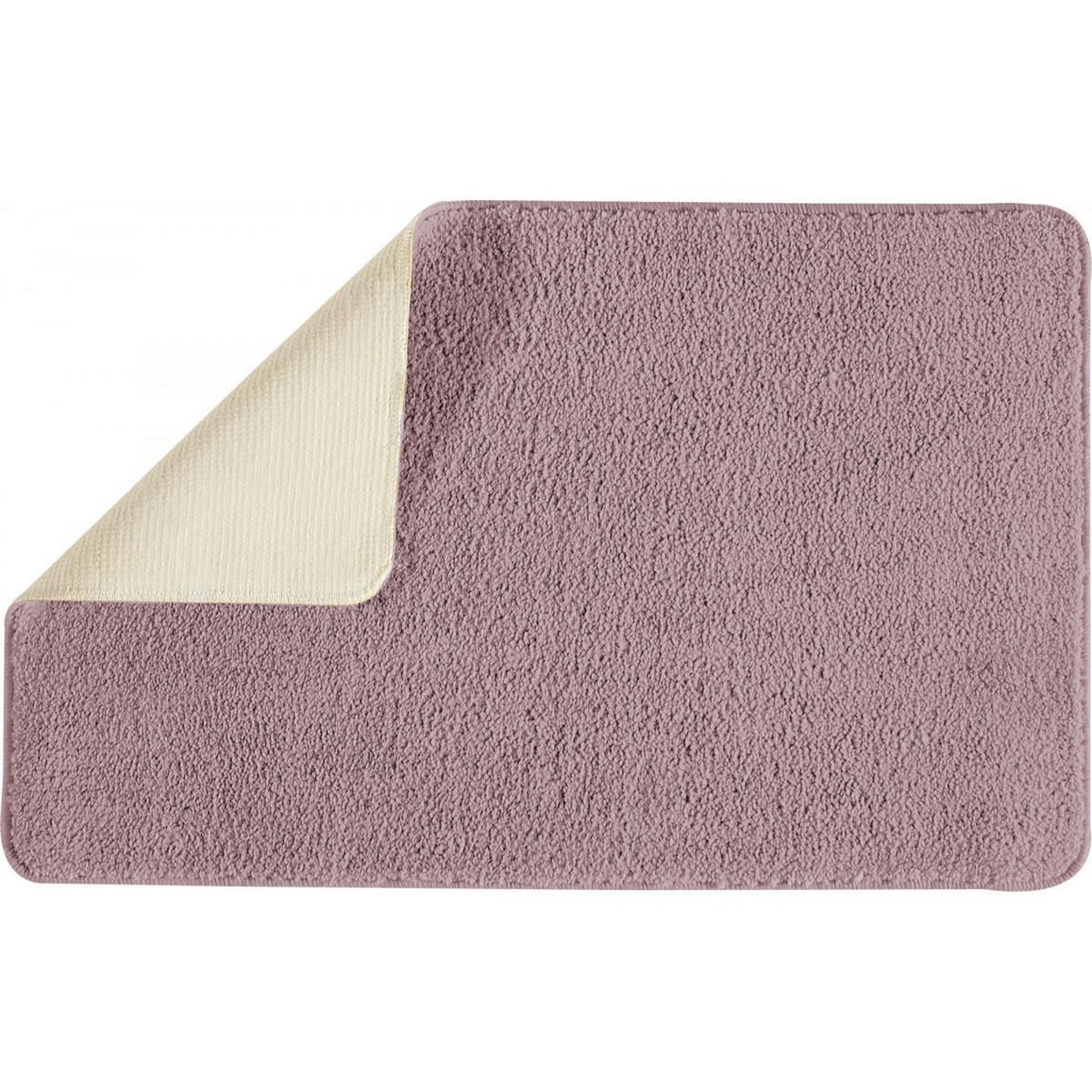 GUY LEVASSEUR Tapis de bain uni en polyester 50x80cm