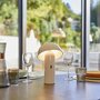 Voir la diapositive 4 : Lumisky Lampe de table sans fil LED TOD Blanc Metal H28CM