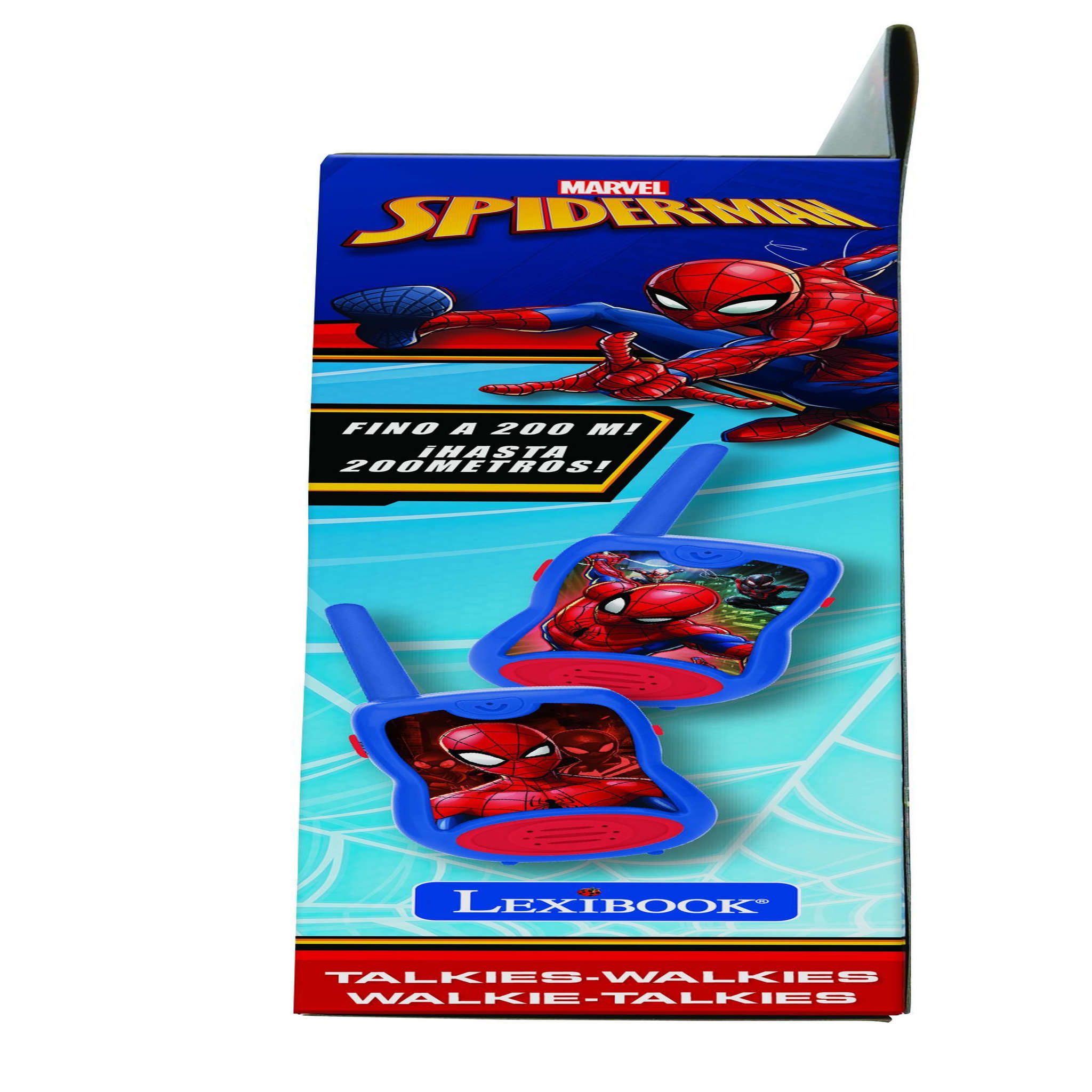 Voir la diapositive 6 : Lexibook Talkie-Walkies SpiderMan portée 200m