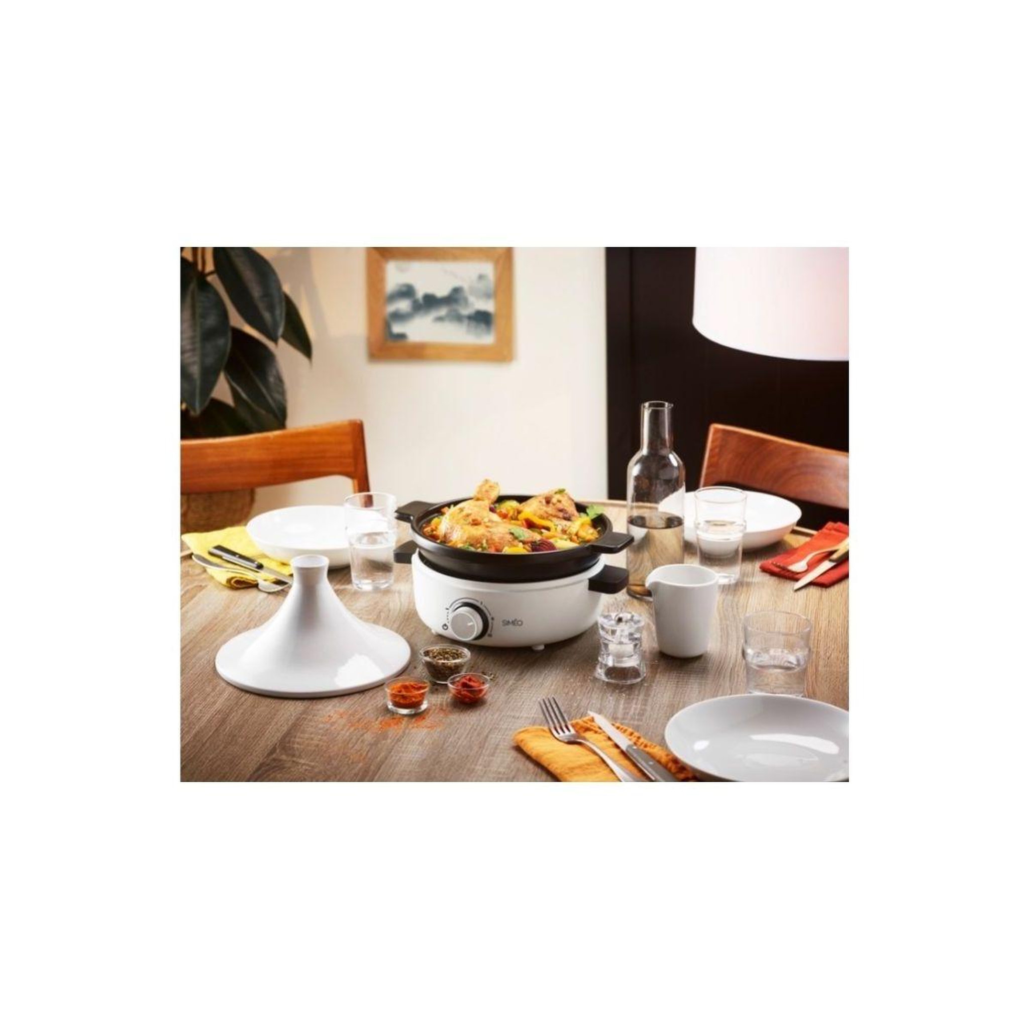 Voir la diapositive 5 : Simeo Tajine électrique céramique tgc680