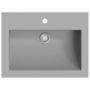 Voir la diapositive 2 : VIDAXL Lavabo en granit 600 x 450 x 120 mm Gris