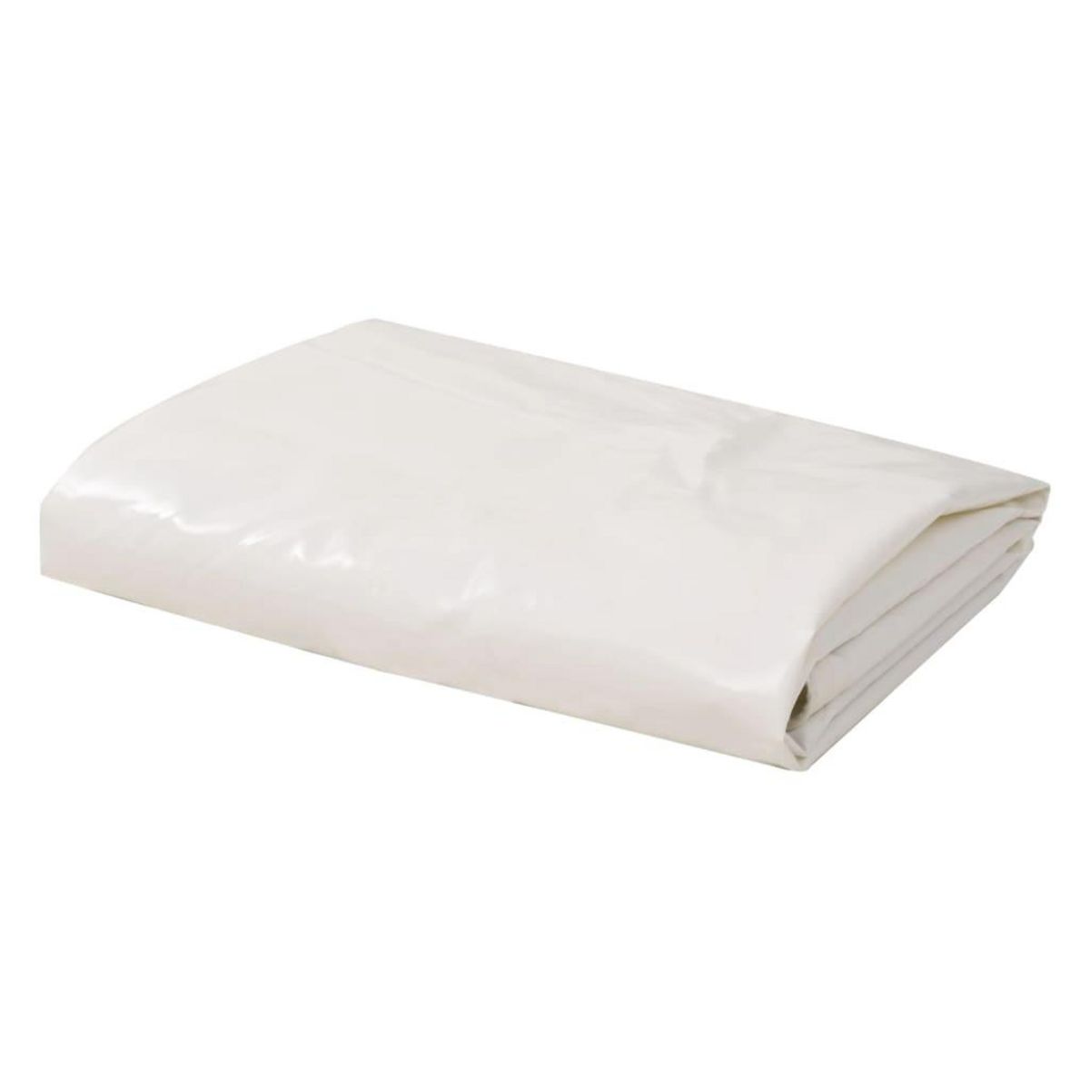 VIDAXL Bache 650 g / m^2 4 x 5 m Blanc