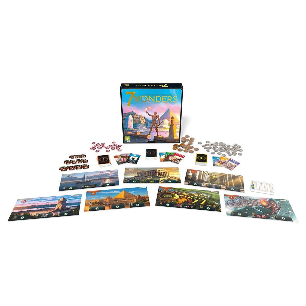 ASMODEE Jeu 7 Wonders