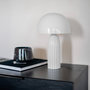 Voir la diapositive 2 : Rendez vous déco Lampe à poser en métal blanc finition brillante-Joy