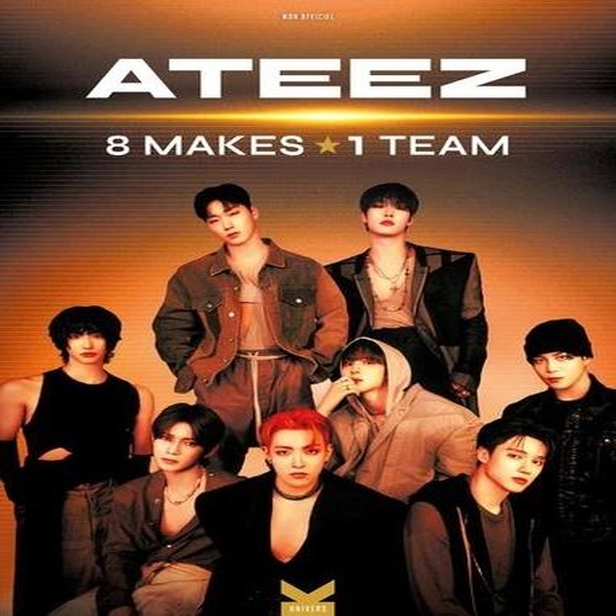 ATEEZ. 8 MAKES 1 TEAM, Editions K!World