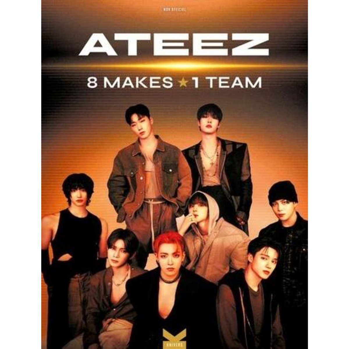 ATEEZ. 8 MAKES 1 TEAM, Editions K!World