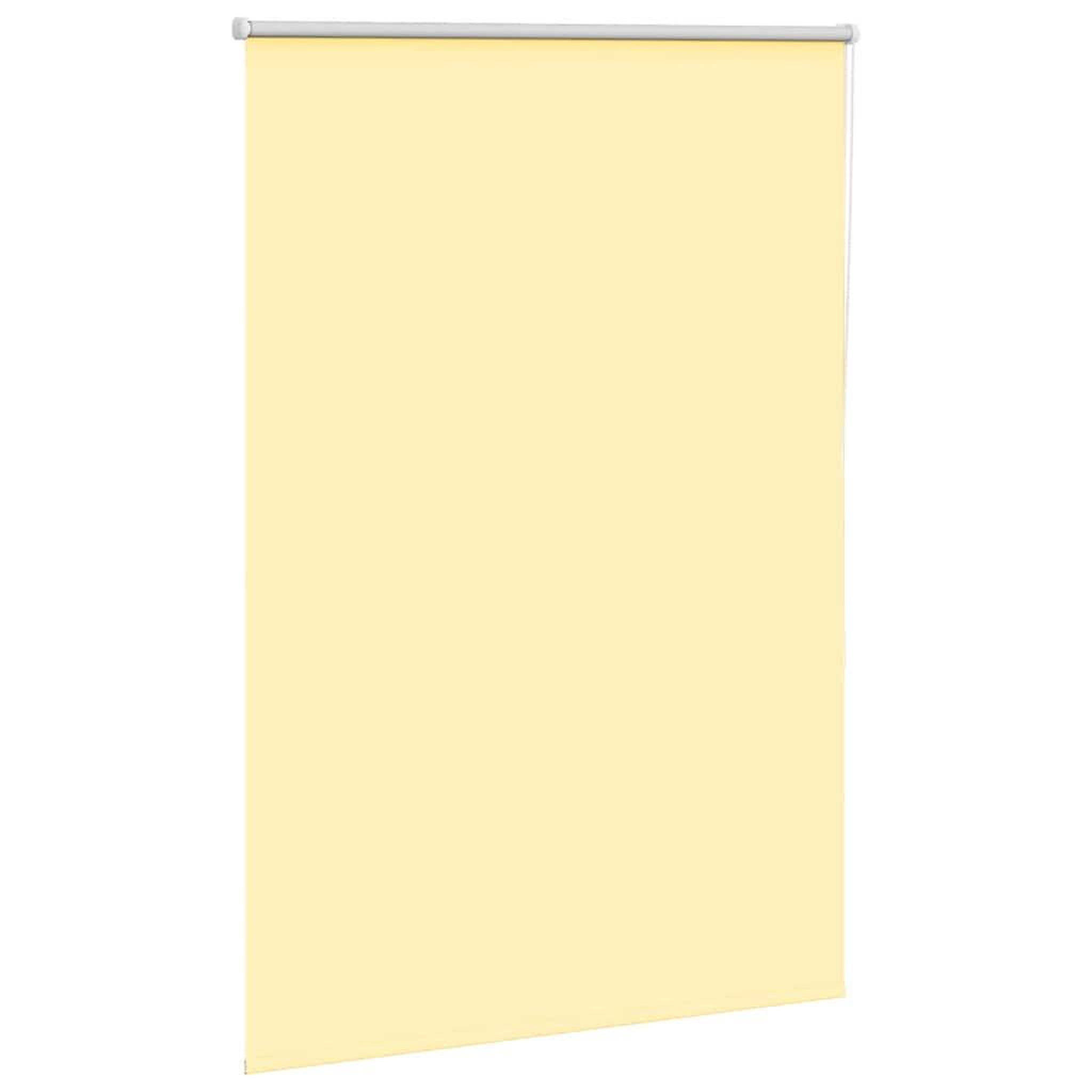 Voir la diapositive 3 : VIDAXL Store enrouleur occultant jaune largeur du tissu 85,7 cm