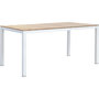 Voir la diapositive 3 : MARKET24 Table de jardin rectangulaire en bois d'Acacia - 6 personnes - l160 x P90 x H75 cm - NAREL