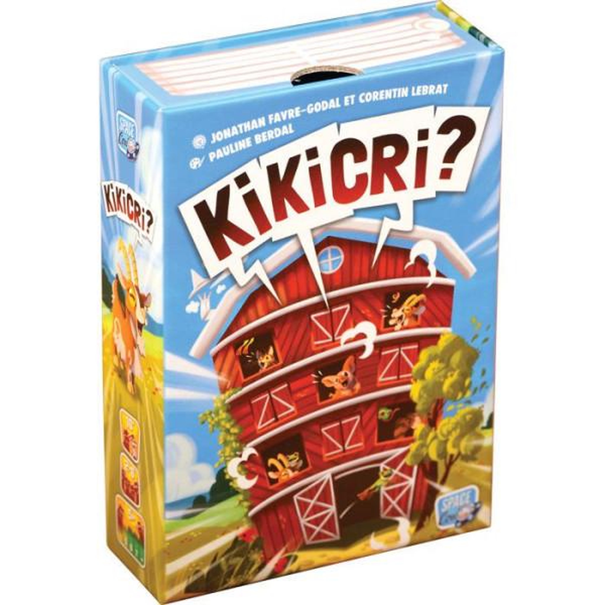 Asmodee Jeu d'ambiance - ASMODEE - KIKICRI - Familial - 3 a 6 joueurs - 10 minutes de jeu
