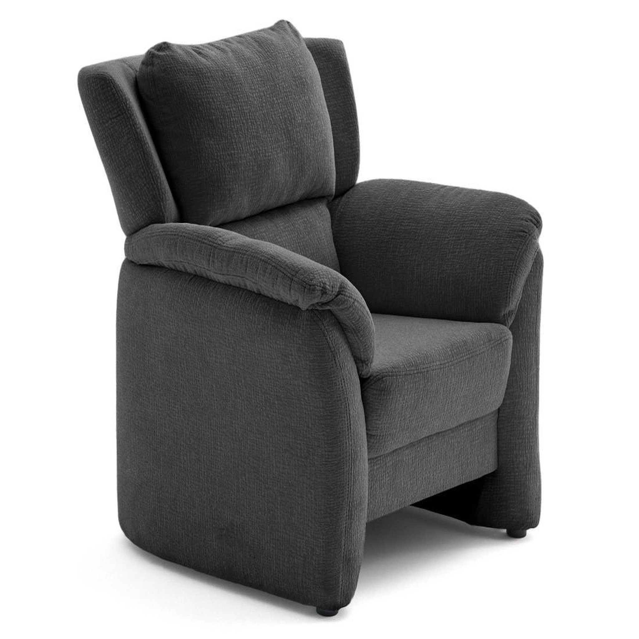 Voir la diapositive 4 : LISA DESIGN Bastille - fauteuil en tissu velours relief