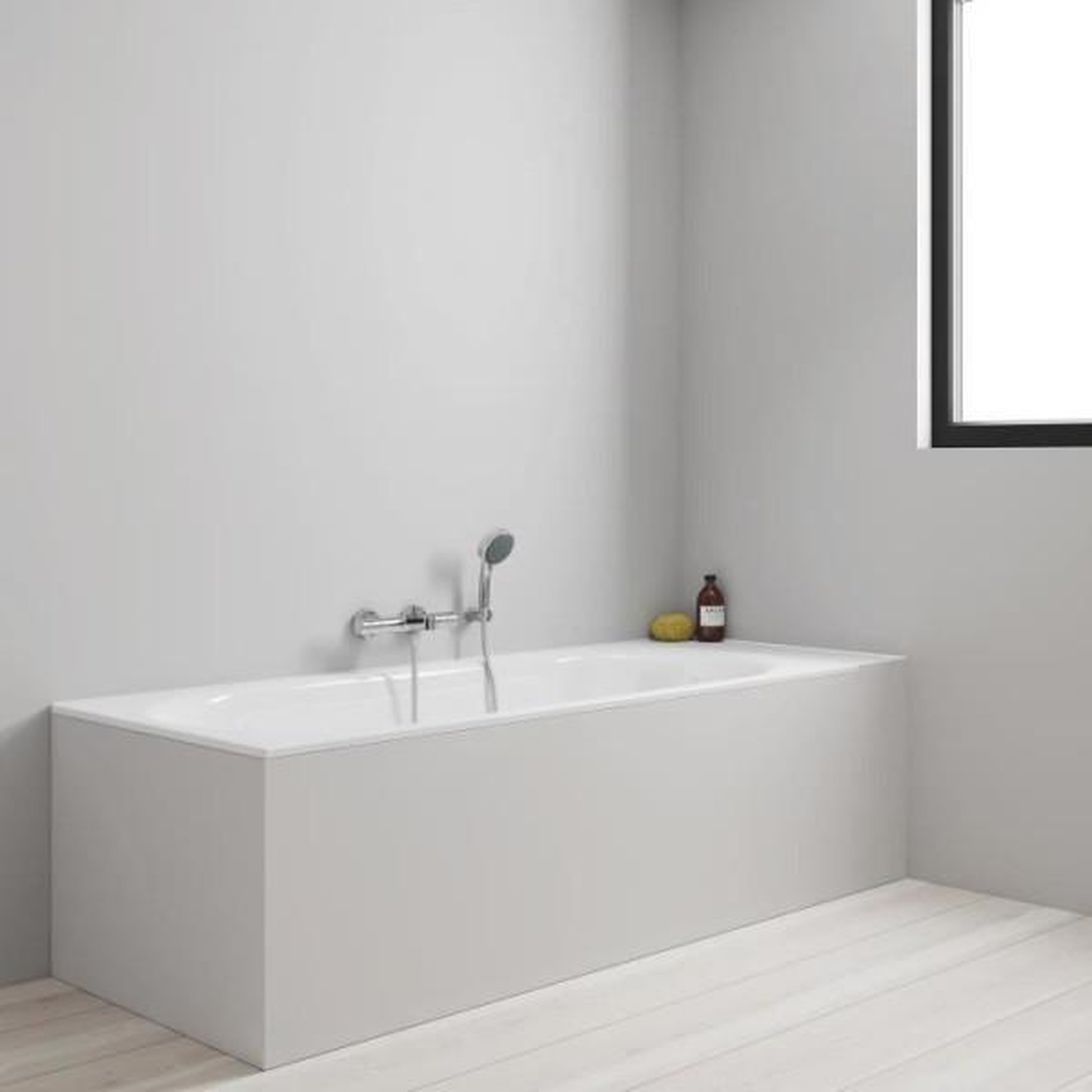 Voir la diapositive 5 : Grohe Mitigeur thermostatique bain douche grohe precision get - montage mural - chromé