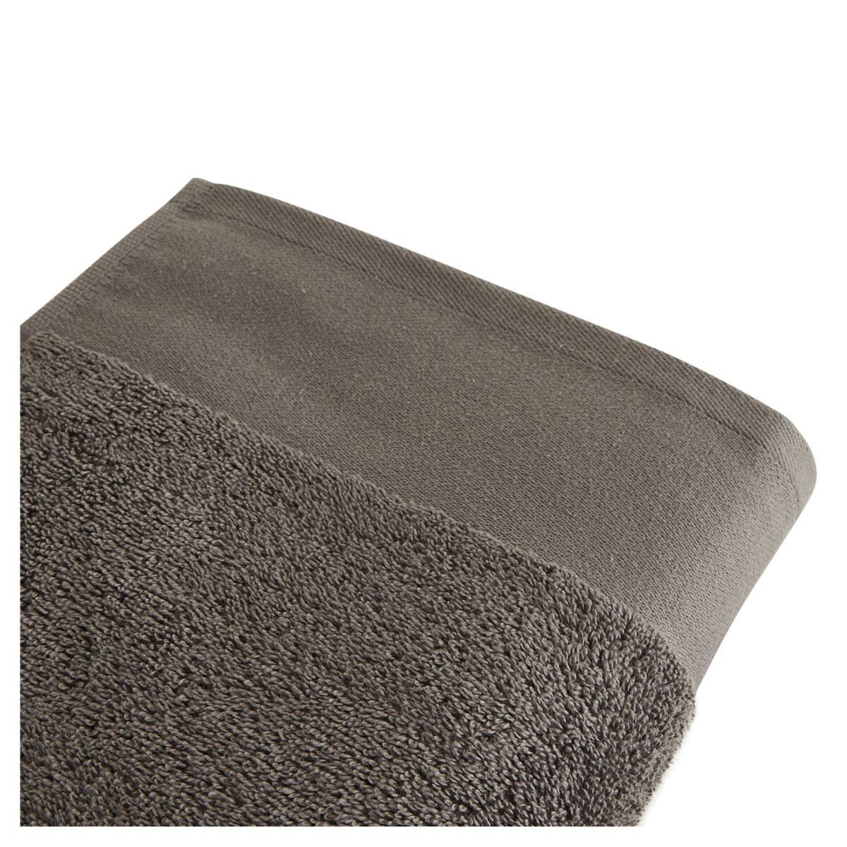 ACTUEL Lot de 2 gants de toilette unis en coton  500 g/m²