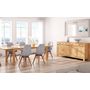 Voir la diapositive 9 : Buffet 4 portes 4 tiroirs chêne NATHAN L182cm