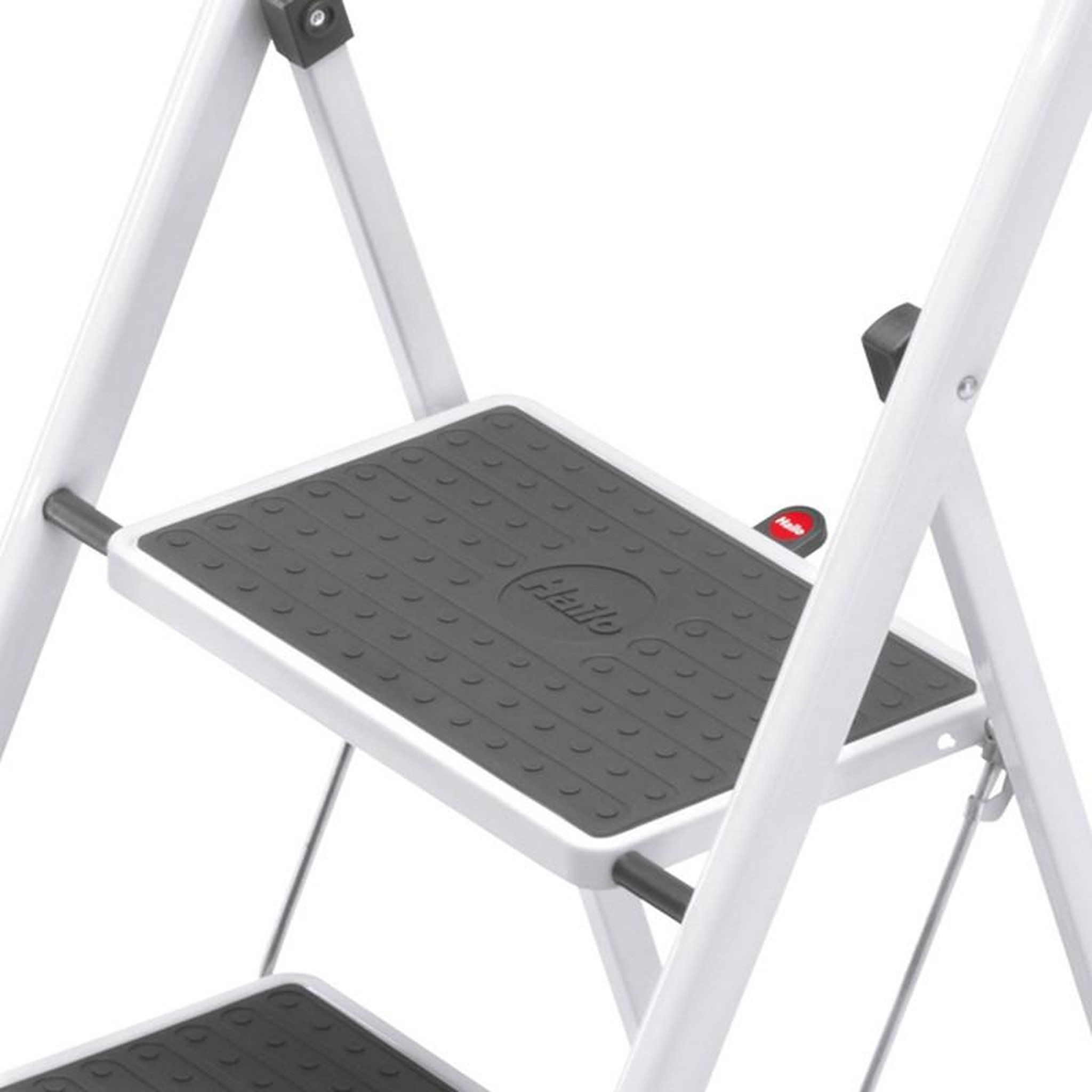 Voir la diapositive 5 : HAILO Marche pied 2 marches pliable en acier hailo safety plus
