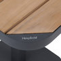 Voir la diapositive 4 : HESPERIDE Table de jardin bistro Tyla en acacia - 4 Places