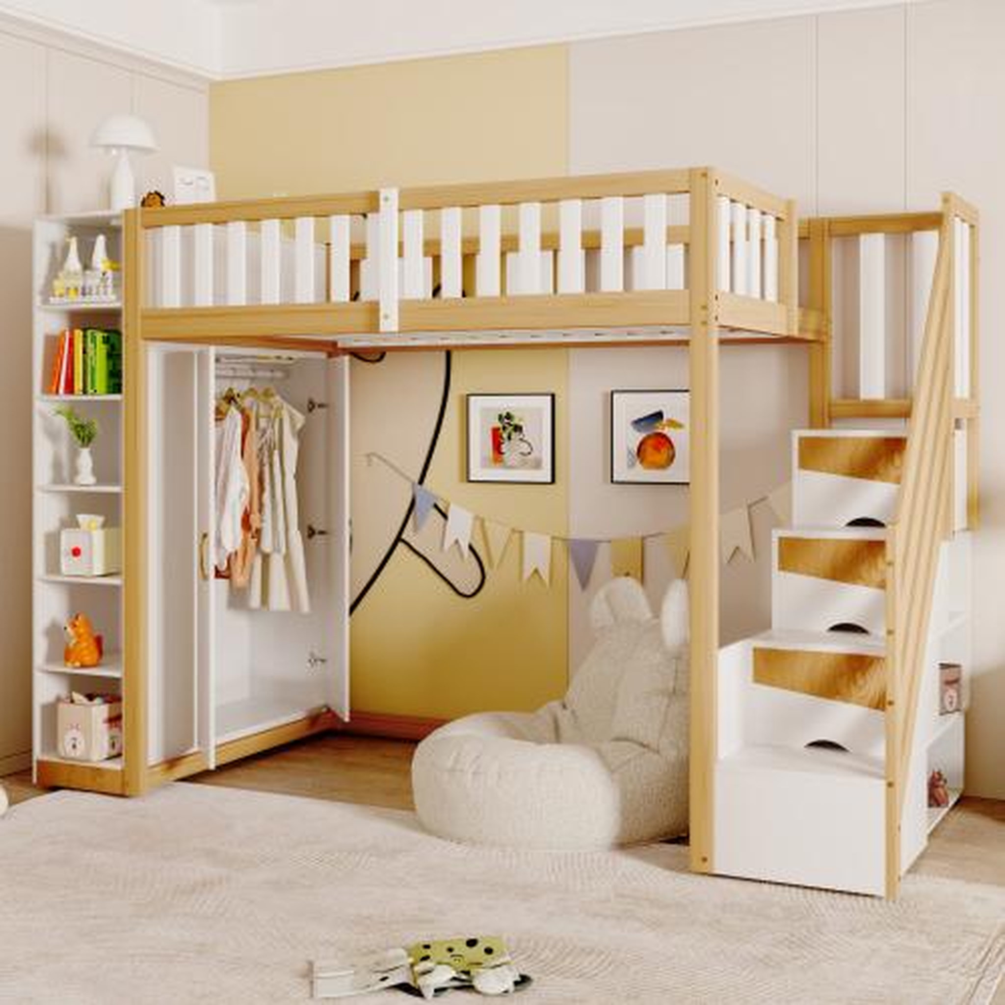 Voir la diapositive 5 : MERAX Lit mezzanine enfant
