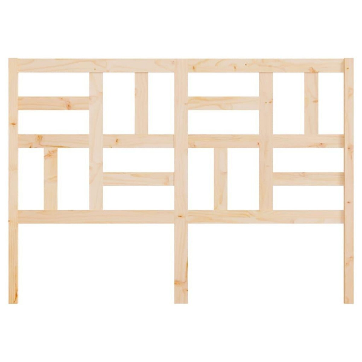 VIDAXL Tete de lit 126x4x104 cm Bois massif de pin