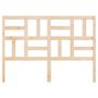 Voir la diapositive 4 : VIDAXL Tete de lit 126x4x104 cm Bois massif de pin