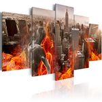 Paris Prix Tableau Imprimé  City of Love. Coloris disponibles : Multicolore