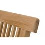 Voir la diapositive 6 : CONCEPT USINE Table de jardin rectangulaire 4 chaises 2 fauteuils en teck KAJANG